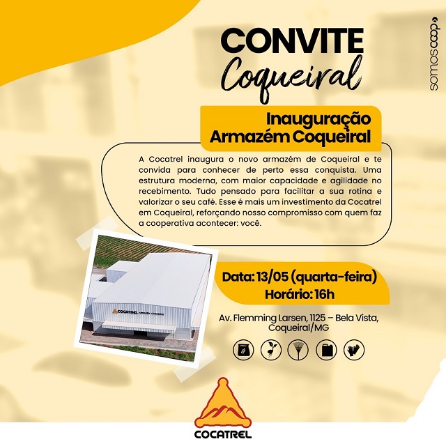 Cocatrel inaugura novo armazém em Coqueiral
