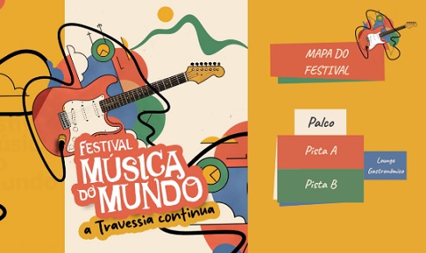 Festival Música do Mundo anuncia Nando Reis e Chico Chico e emociona Três Pontas com promessa de reencontro cultural
