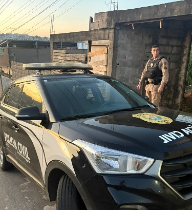 Polícia Civil prende suspeito de furtos de implementos agrícolas.