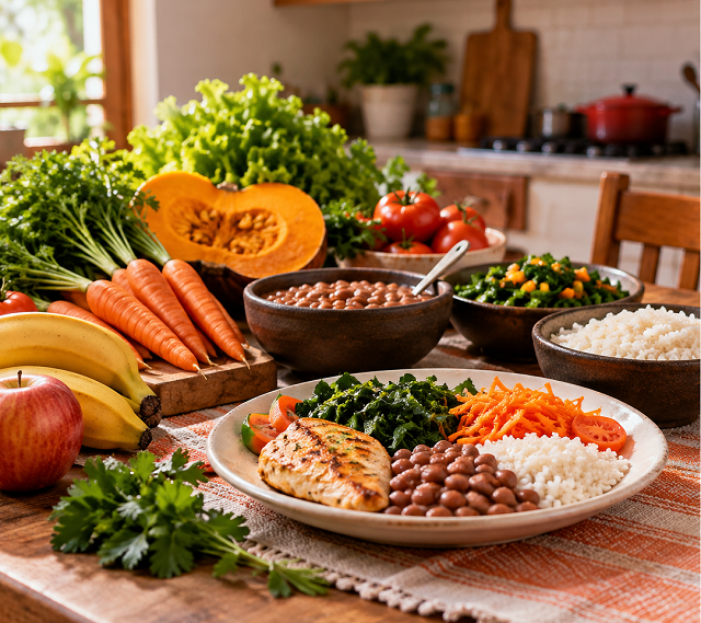 Saiba como manter uma alimentação saudável sem pesar no orçamento da família