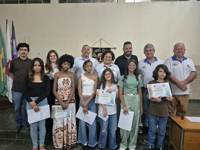 Cartaz da Paz: Lions Clube de Três Pontas realiza Concurso e anuncia vencedor municipal
